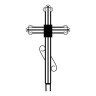  Крест надгробный №5
