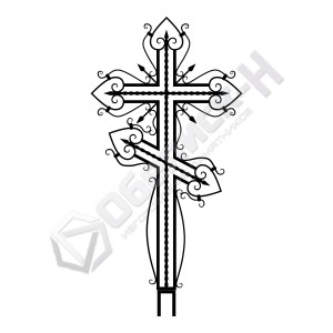 Крест надгробный №11