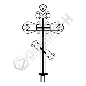 Крест надгробный №9